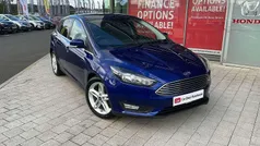 Blue Used 2017 Ford Focus Titanium Hatchback | £6,999 (Fair price)
