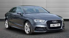 Grey Used 2017 Audi A3 S-Line Sedan | £17,295 (Fair price)