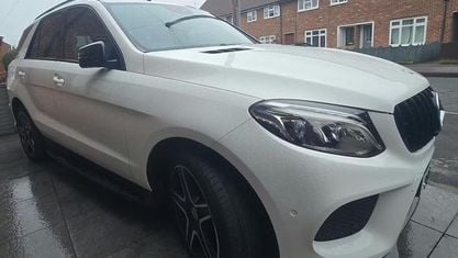 Używany Mercedes GLE250 AMG line 204 KM (150 kW) 2017 Biały Kombi