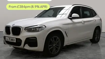 Used BMW X3 M Sport 292 HP (214 kW) 2020 White SUV