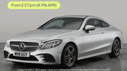 Used 2019 Mercedes C200 AMG line Coupe | £18,488 (Fair price)