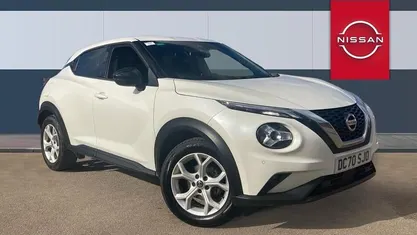 Used Nissan Juke N-Connecta 117 HP (86 kW) 2020 White SUV