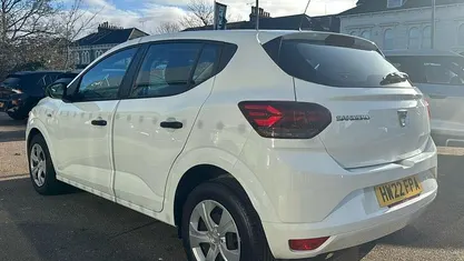 White Used 2022 Dacia Sandero Essentiel Hatchback | £9,495 (Good price)
