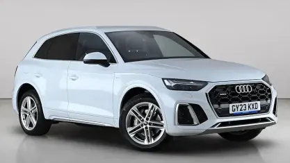Used Audi Q5 S-Line 204 HP (150 kW) 2023 White SUV