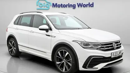 Used VW Tiguan R-line 150 HP (110 kW) 2023 White SUV