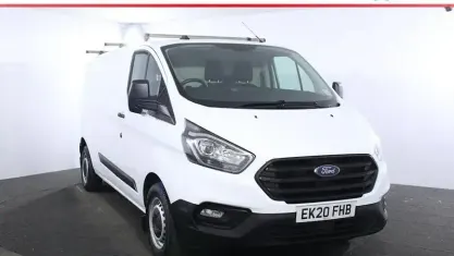 Used Ford Transit Custom S 131 HP (96 kW) 2020 White Van