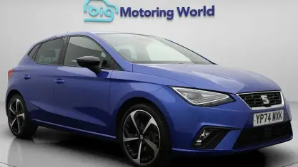 Used Seat Ibiza FR Sport 116 HP (85 kW) 2024 Blue Hatchback