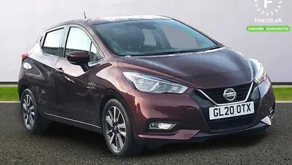Red Used 2020 Nissan Micra Tekna Hatchback | £12,399 (Fair price)