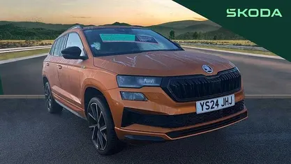Orange Used 2024 Skoda Karoq SportLine SUV | £24,728 (Fair price)