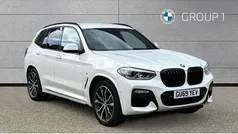 White Used 2019 BMW X3 M Sport SUV | £28,495 (Fair price)