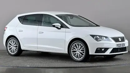 Begagnad Seat Leon SE Dynamic 116 HK (85 kW) 2020 Vit Halvkombi