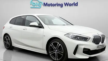 Used BMW 118 M Sport 136 HP (100 kW) 2023 White Hatchback