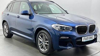 Second-hand BMW X3 M Sport 265 CP (194 kW) 2019 Albastru SUV