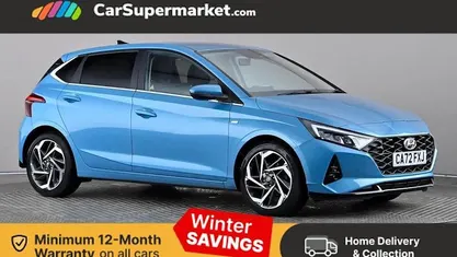 Turquoise Used 2022 Hyundai i20 Premium Hatchback | £12,997 (Fair price)