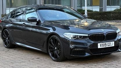 Begagnad BMW 520 M Sport 184 HK (135 kW) 2019 Grå Sedan