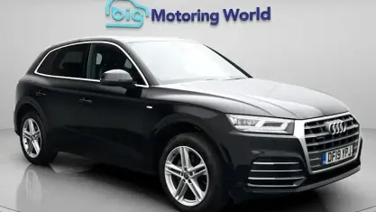 Used Audi Q5 S-Line 190 HP (139 kW) 2019 Black SUV