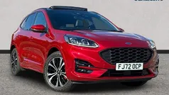 Lucid red (exclusive paint) Used 2021 Ford Kuga ST-Line X SUV | £21,681 (Fair price)