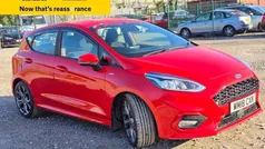 Red Used 2018 Ford Fiesta ST-Line Hatchback | £6,980 (Fair price)