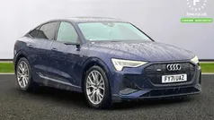 Blue Used 2021 Audi e-tron Sportback Comfort SUV | £24,899 (Fair price)