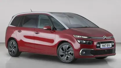 Used Citroën C4 SpaceTourer Flair 150 HP (110 kW) 2017 Red MPV