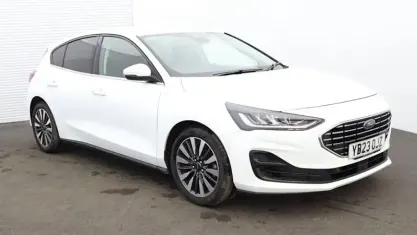 Used Ford Focus Titanium X 125 HP (91 kW) 2023 White Hatchback