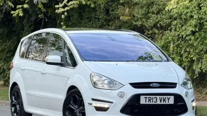Second-hand Ford S-MAX Titanium X 200 CP (147 kW) 2014 Alb Monovolum