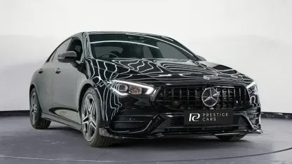 Used Mercedes CLA250e AMG line 218 HP (160 kW) 2023 Black Coupe