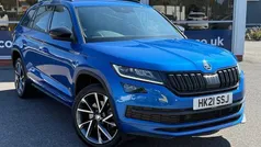 Blue Used 2021 Skoda Kodiaq SportLine SUV | £29,145 (Fair price)