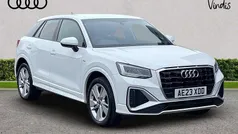 White Used 2023 Audi Q2 S-Line SUV | £21,300 (Fair price)
