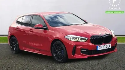 Używany BMW 118 M Sport 140 KM (102 kW) 2020 Czerwony Hatchback