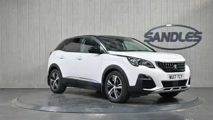 Used Peugeot 3008 Allure 120 HP (88 kW) 2017 White SUV