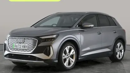 Begagnad Audi Q4 e-tron S-Line 150 kW (204 HK) 2023 Grå SUV