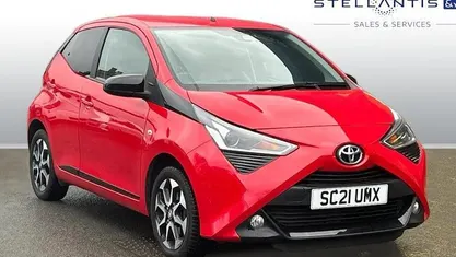 Blue Used 2021 Toyota Aygo Trend Hatchback | £12,312 (Fair price)