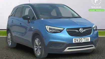 Used Vauxhall Crossland X 83 HP (61 kW) 2020 Blue SUV