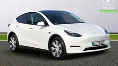 White Used 2022 Tesla Model Y Long Range SUV | £23,899 (Fair price)