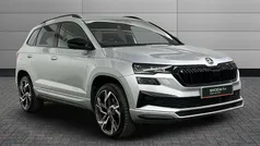 Brilliant silver metallic Used 2024 Skoda Karoq SportLine SUV | £27,500 (Fair price)