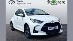 White Used 2024 Toyota Yaris Hybrid Design Hatchback | £18,900 (Fair price)