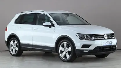 Używany VW Tiguan Match 150 KM (110 kW) 2020 Biały SUV