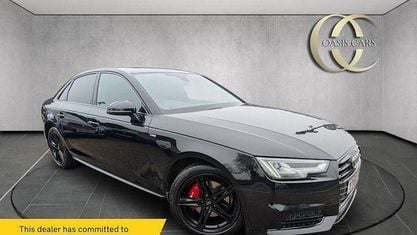 Usado Audi A4 S-Line 190 HP (139 kW) 2016 Preto Sedan