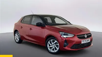 Used Vauxhall Corsa SRi 101 HP (74 kW) 2020 Red Hatchback