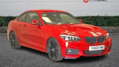 Xirallic flamenco red Used 2020 BMW 220 M Sport Coupe | £17,695 (Fair price)