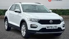 White Used 2021 VW T-Roc SE SUV | £14,990 (Fair price)