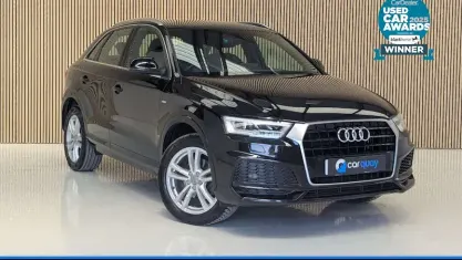 Used Audi Q3 S-Line 150 HP (110 kW) 2018 Black SUV