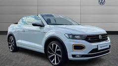 White Used 2021 VW T-Roc Cabriolet R-line Cabriolet | £20,250 (Fair price)