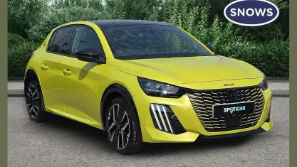 Used Peugeot 208 GT 137 HP (100 kW) 2025 Yellow Hatchback