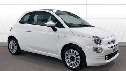 Used Fiat 500 Lounge 70 HP (51 kW) 2021 White Hatchback