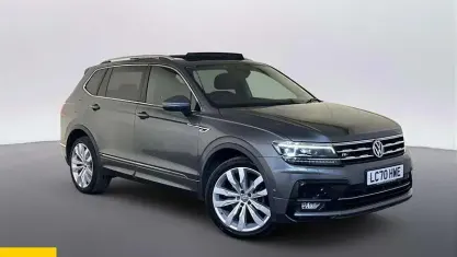 Used VW Tiguan Allspace R-line 150 HP (110 kW) 2020 Grey SUV