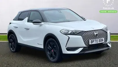 Used DS Automobiles DS3 Crossback E-Tense Performance 100 kW (136 HP) 2020 White SUV