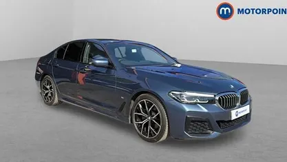 Used BMW 520 M Sport 190 HP (139 kW) 2022 Blue Sedan