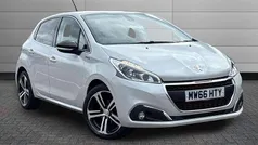 White Used 2016 Peugeot 208 GT-line Hatchback | £6,550 (Fair price)